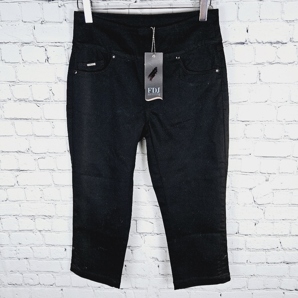 FRENCH DRESSING JEANS | stretch capri pants